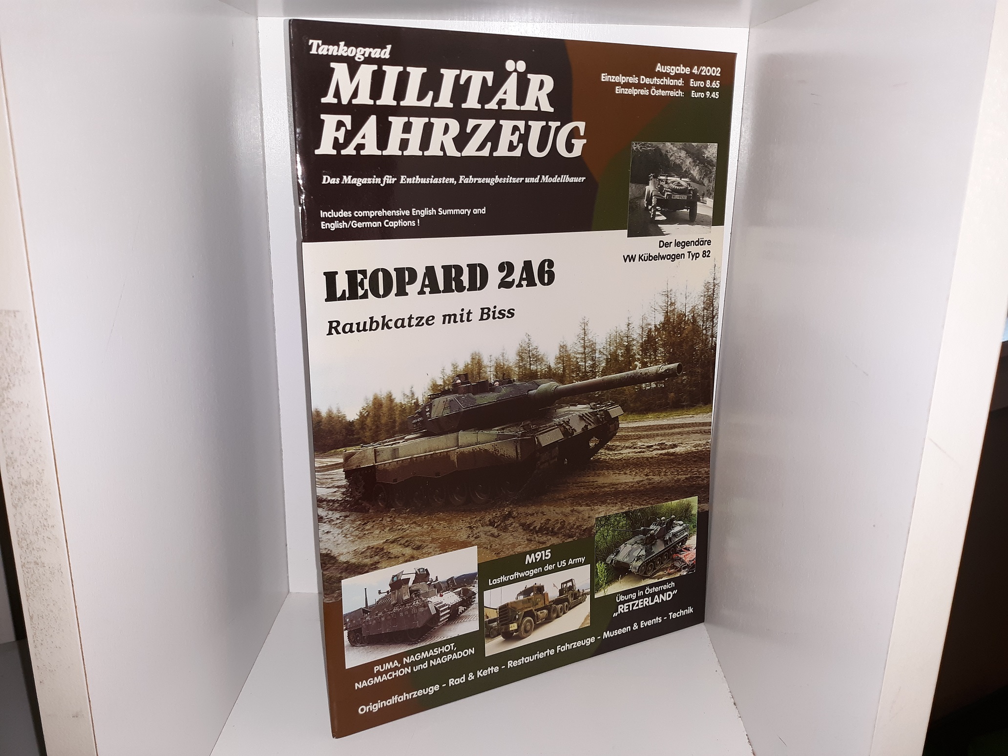 Tankograd Militär Fahrzeug: Ausgabe 4/2002 (German: Tankograd Military Vehicle: Issue 4/2002) (2002)