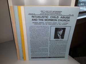 5 Issues of the Anti-Mormon Periodical Salt Lake City Messenger (See Details)