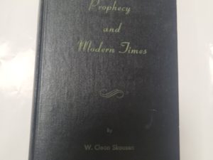 Prophecy and Modern Times by W. Cleon Skousen (hardcover, no jacket, 1948)