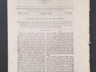 1854 --- The Seer --- Vol.2, No.3 --- August, 1854 --- Orson Pratt --- Single Issue of this Controversial Periodical