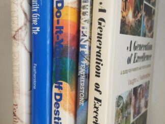 Bundle of 5 Books by Elder Vaughn J. Featherstone -- Charity Never Faileth / More Purity Give Me / Do-It-Yourself-Destiny / Commitment / A Generation of Excellence