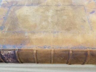 1784 --- Book of Martyrs --- Folio Size / Leather Binding --- Very Large Heavy Book!