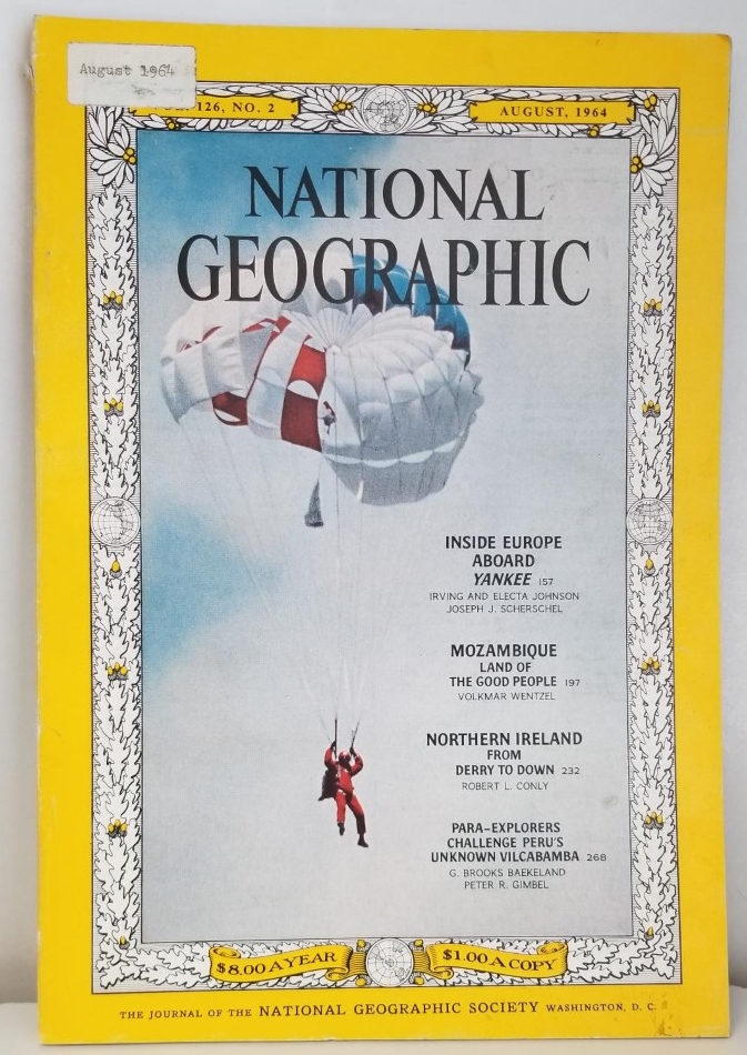 National Geographic Magazine — August 1964 — Vol. 126, No.2