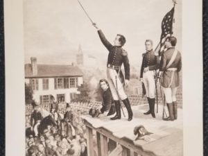 16″ X 20″ — Large Reprint of an 1888 Print — Last Public Address of Lieut. Gen. Joseph Smith