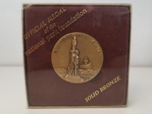 Official Medal of the National Park Foundation — Solid Bronze — Cabrillo National Monument — In Box