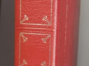 1973 — Triple Combination — Reddish-Orange Leatherbound Edition
