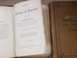 2 Old LDS Books — Articles of Faith (1925) by James E. Talmage   /    Key to Theology (1893) by Parley P Pratt — Two Books!