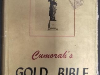 1948 --- Cumorah's Gold Bible --- E. Cecil McGavin --- Hardbound with Fair Only Dust Jacket