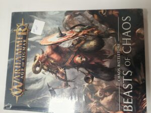 Warhammer: Age of Sigmar-Chaos Battletome: Beasts of Chaos (hardcover, in plastic)