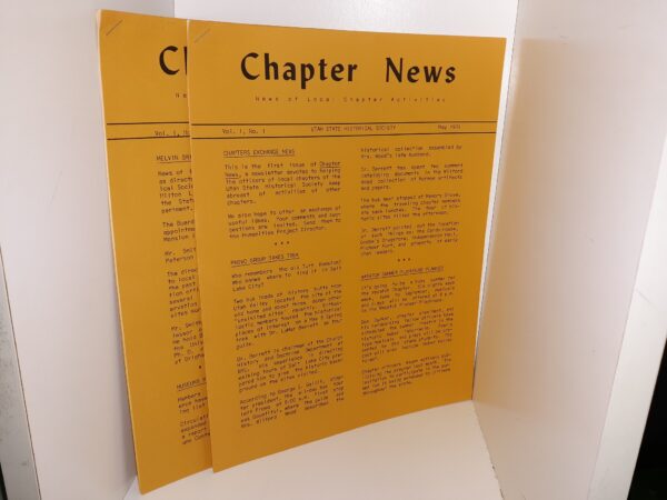 2 Issues of Chapter News (See Details)