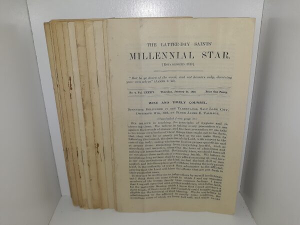 11 Issues of The Latter-day Saints’ Millennial Star (See Details)