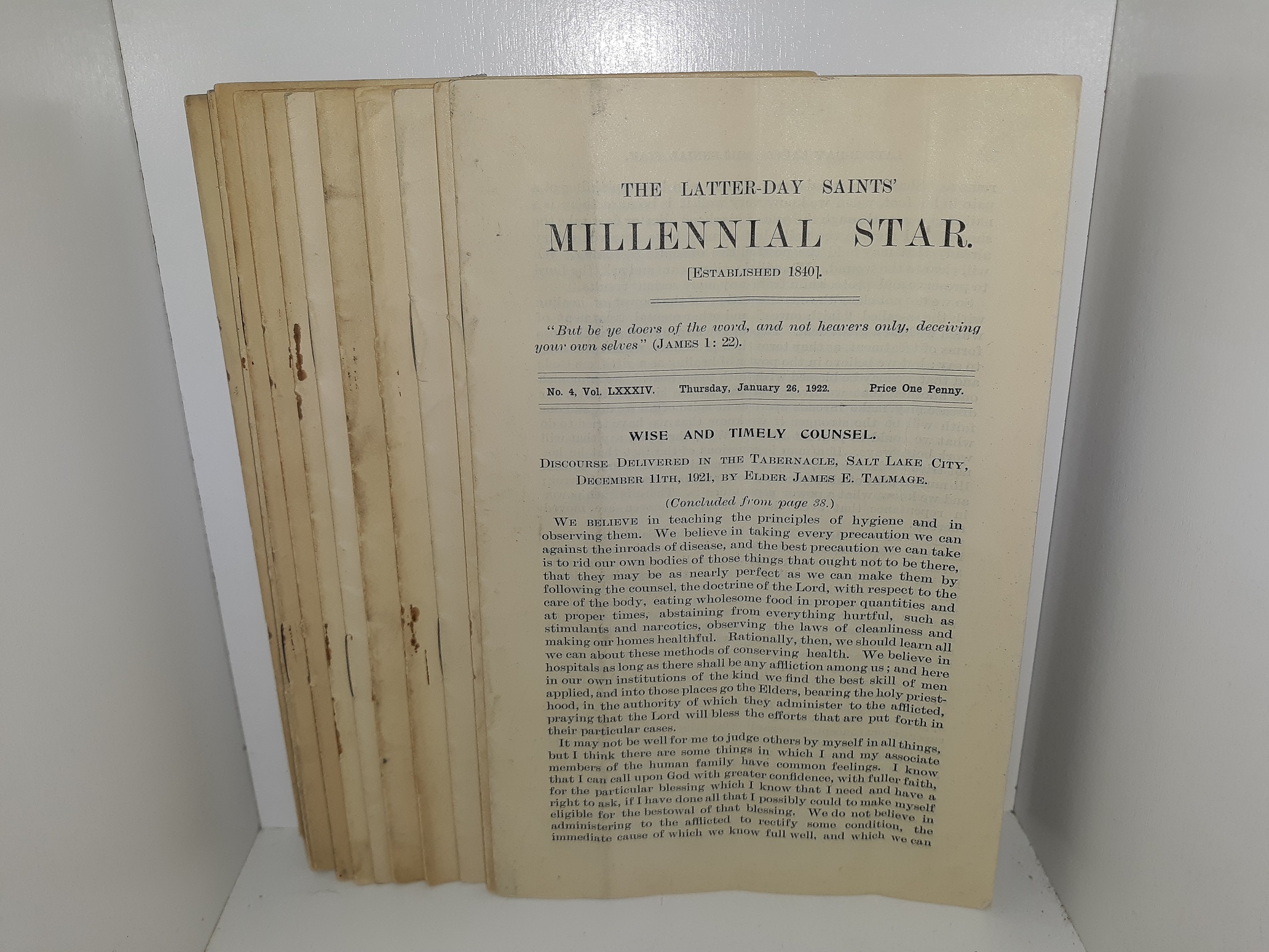 11 Issues of The Latter-day Saints’ Millennial Star (See Details)