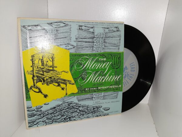 The Money Machine (7 Inch Extended Play Vinyl Record) (1960) ~ by Earl Nightingale