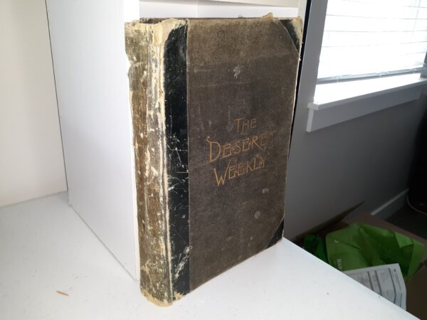 The Deseret Weekly: Vol. 39—June to December, 1889 (1889)