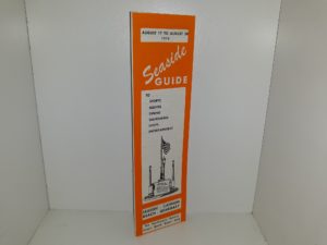 August 17 to August 30 1974: Seaside Guide To….  Sports, Movies, Dining, Sightseeing, Shops, Entertainment (Pamphlet) (1974)