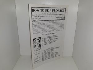 How to be a Prophet: vol. 3, No. 1, January 1, 1997 (1997)