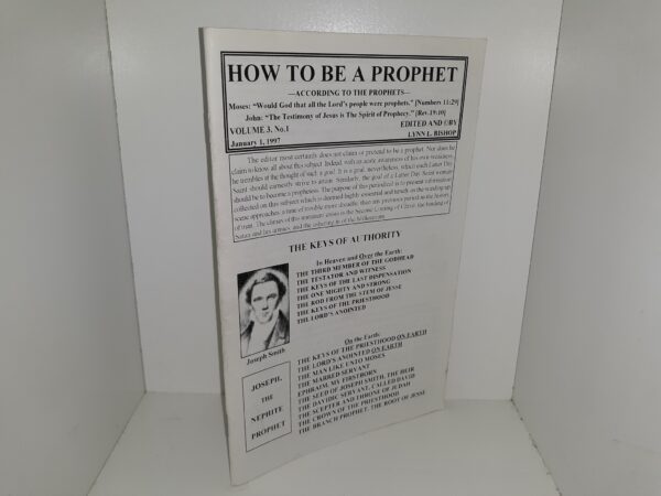 How to be a Prophet: vol. 3, No. 1, January 1, 1997 (1997)