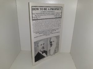 How to be a Prophet: Vol. 2, No. 4, April 1, 1996 (1996)