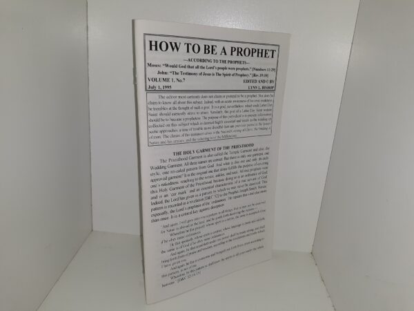 How to be a Prophet: Vol. 1, No. 7, July 1, 1995 (1995)