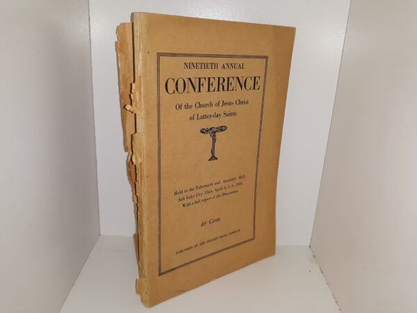 LDS General Conference Report: April 4, 5, 6, 1920 (1920)