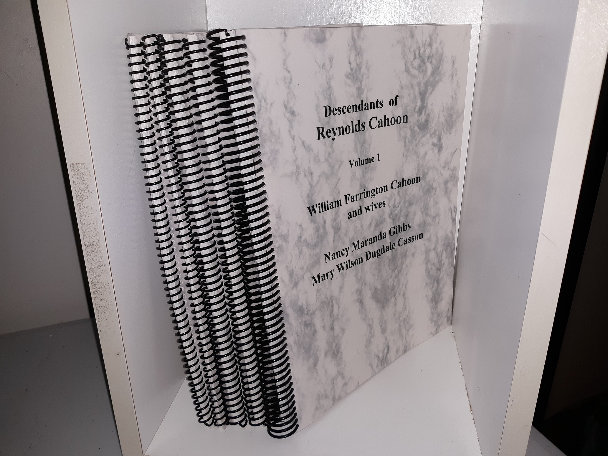 Descendants of Reynolds Cahoon 5 Vol. Set (See Details)