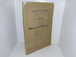Catalogue of the Brigham Young College for 1900-1901 (1900)