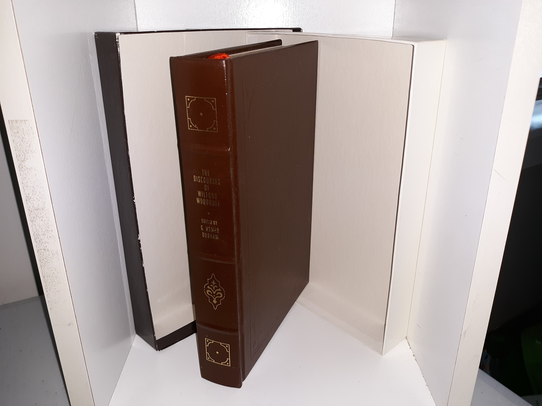 The Discourses of Wilford Woodruff (Leather) (1995) ~ Edited by G. Homer Durham