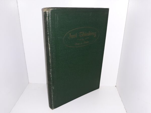 Just Thinking (1928) ~ by Rey L. Pratt — Hardcover — Poetry