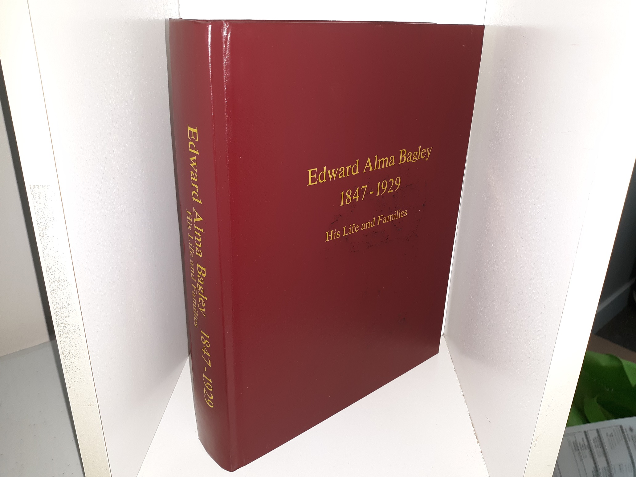 Edward Alma Bagley, 1847-1929: His Life and Families (2005)