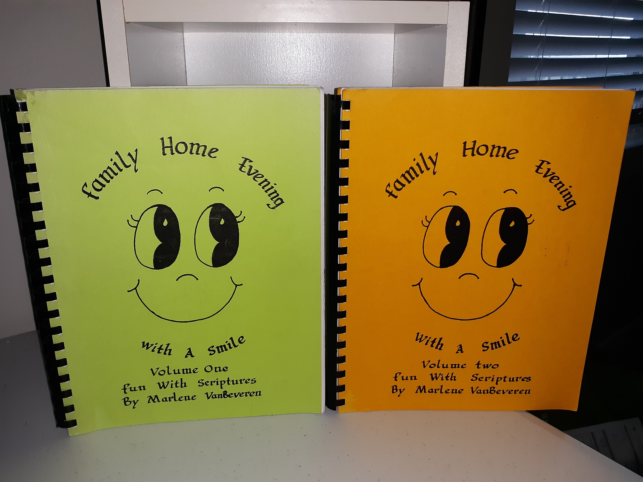 Family Home Evening with A Smile, Fun With Scriptures 2 Vol. Set (1987) ~ by Marlene VanBeveren