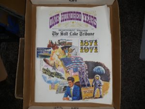 One Hundred Years: Historic Pages: The Salt Lake Tribune, 1871-1971 (1st Printing) (1971)