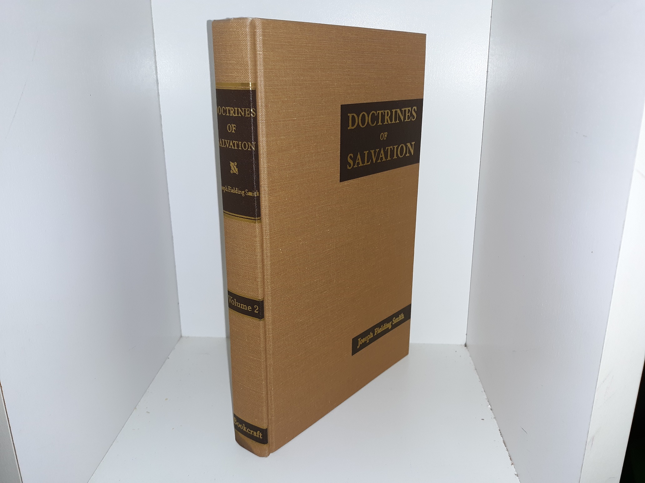 Doctrines of Salvation: Vol. 2: Sermons and Writings of Joseph Fielding Smith (Signed by Bruce R. McConkie) (1973) ~ Compiled by Bruce R. McConkie