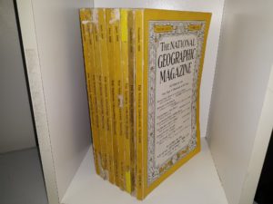 9 Issues of The National Geographic Magazine (See Details)