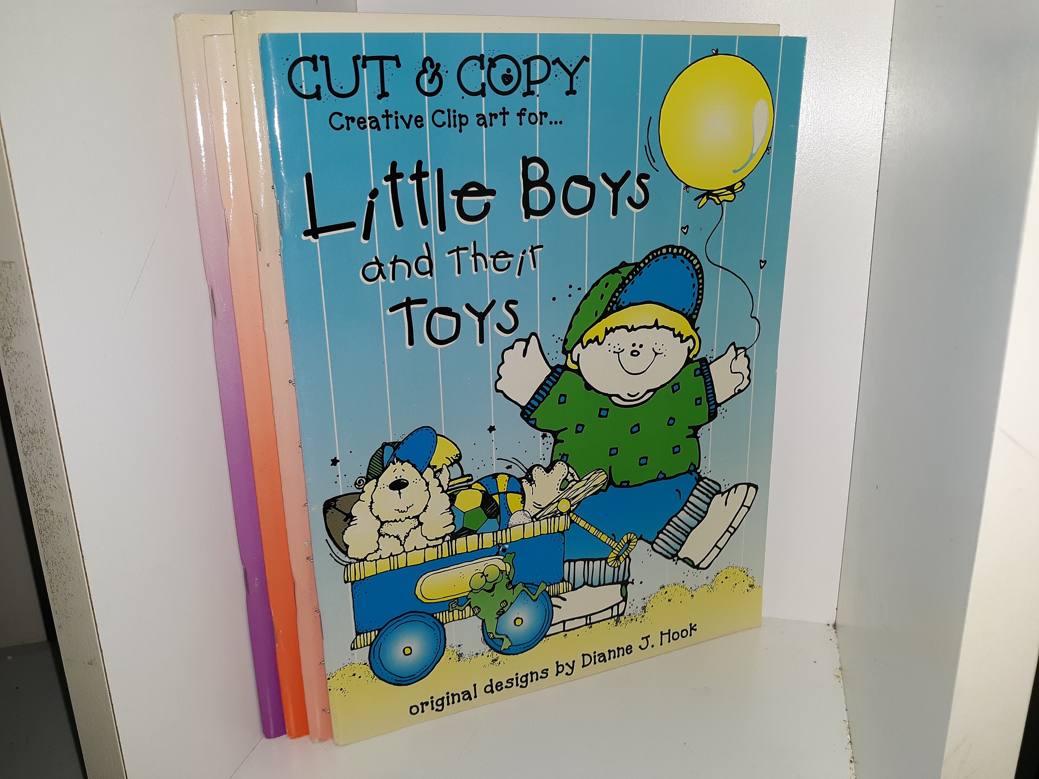 4 Cut & Copy Creative Clip Art Books by Dianne J. Hook (See Details)