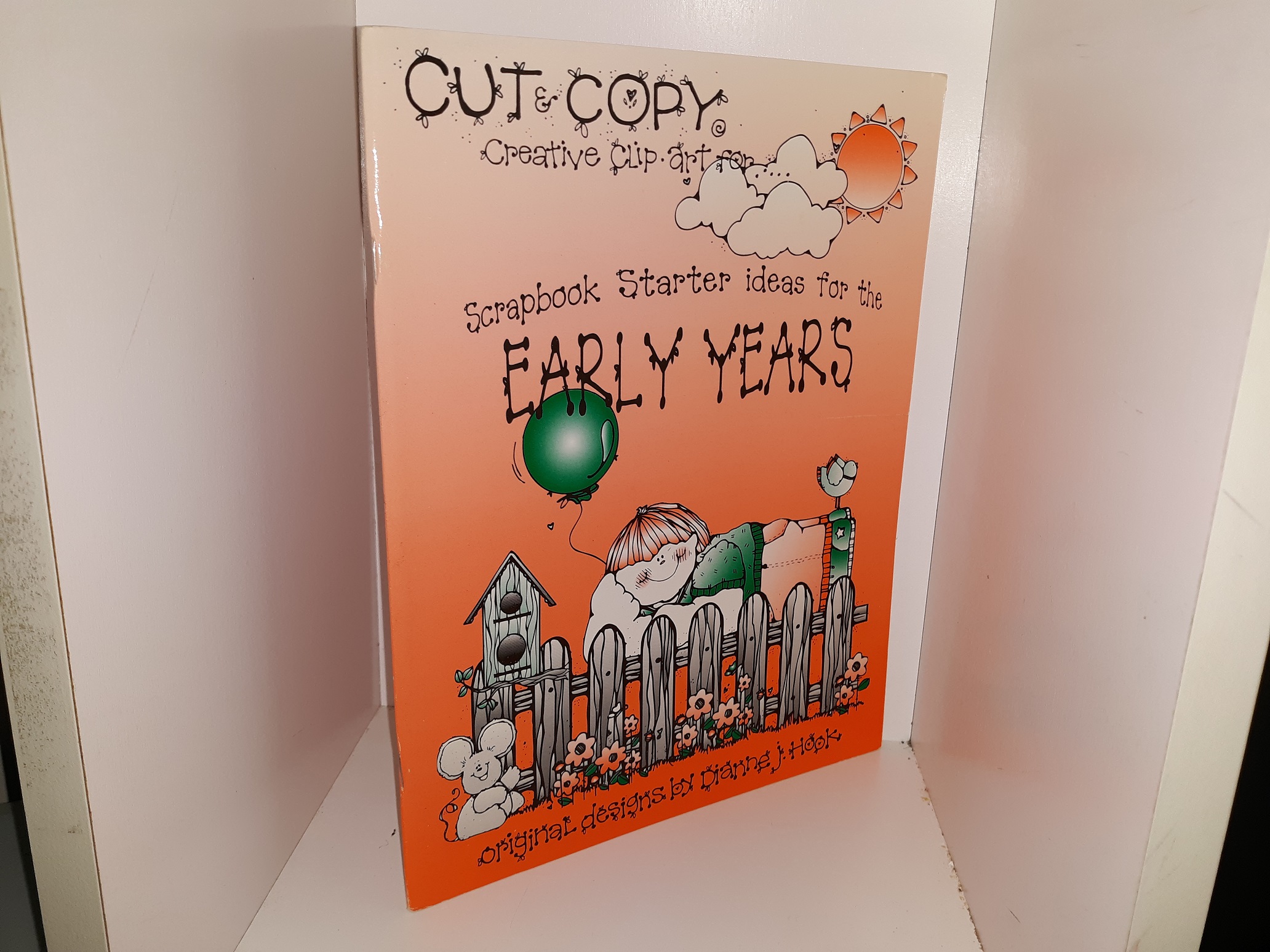 4 Cut & Copy Creative Clip Art Books by Dianne J. Hook (See Details)