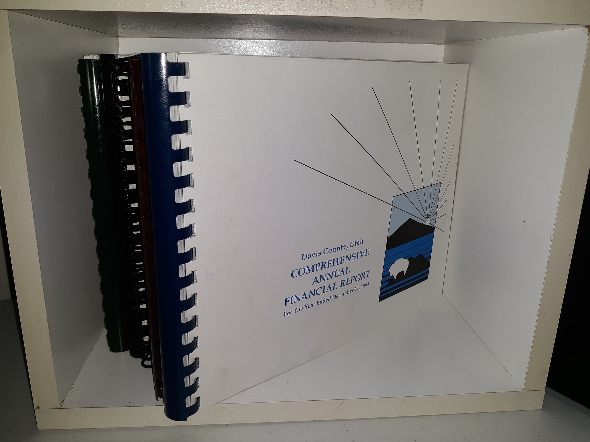 Set of 6 Comprehensive Annual Financial Reports for Davis County, Utah (See Details)