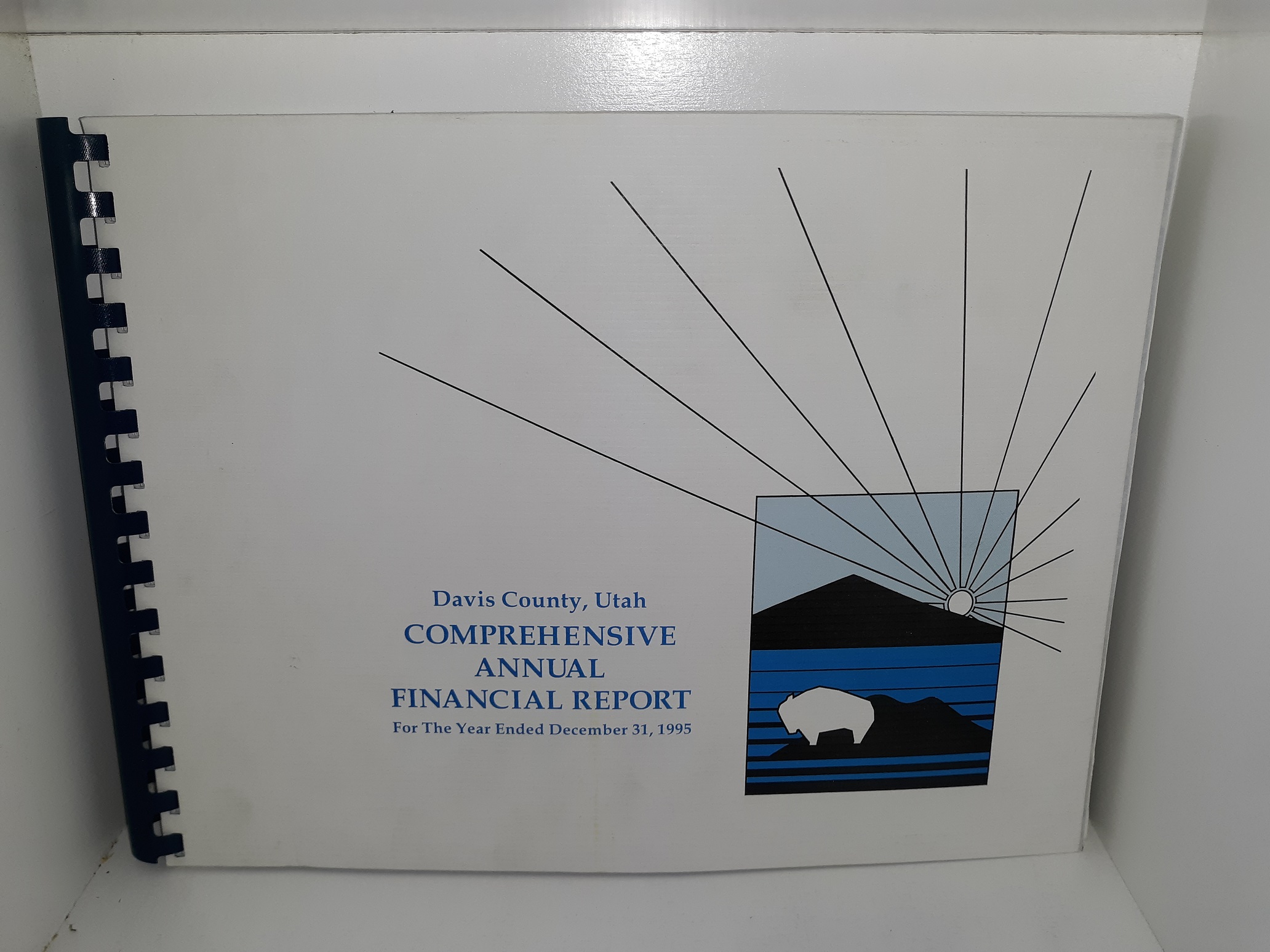 Set of 6 Comprehensive Annual Financial Reports for Davis County, Utah (See Details)