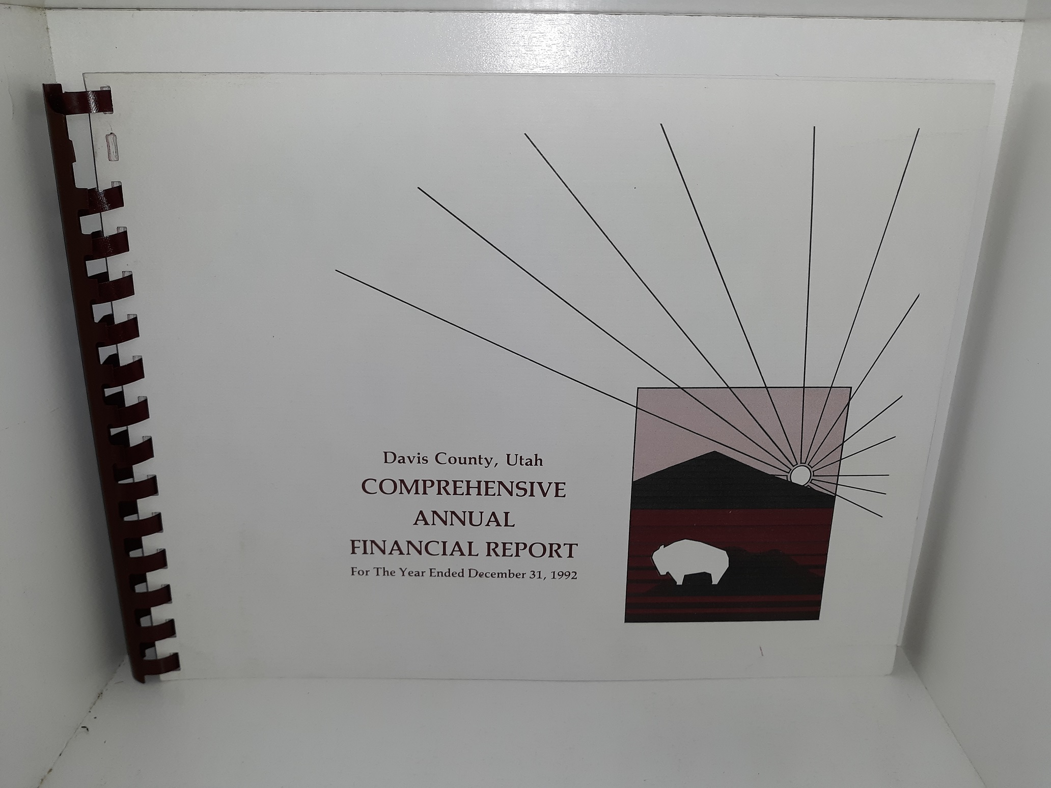 Set of 6 Comprehensive Annual Financial Reports for Davis County, Utah (See Details)