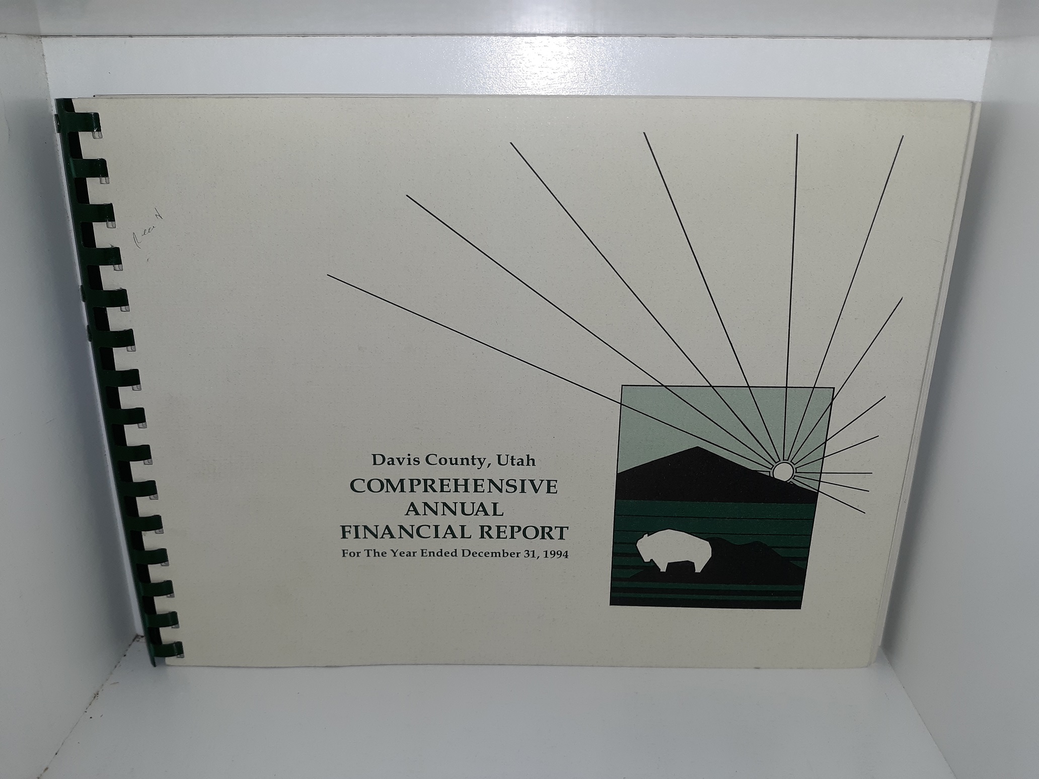 Set of 6 Comprehensive Annual Financial Reports for Davis County, Utah (See Details)
