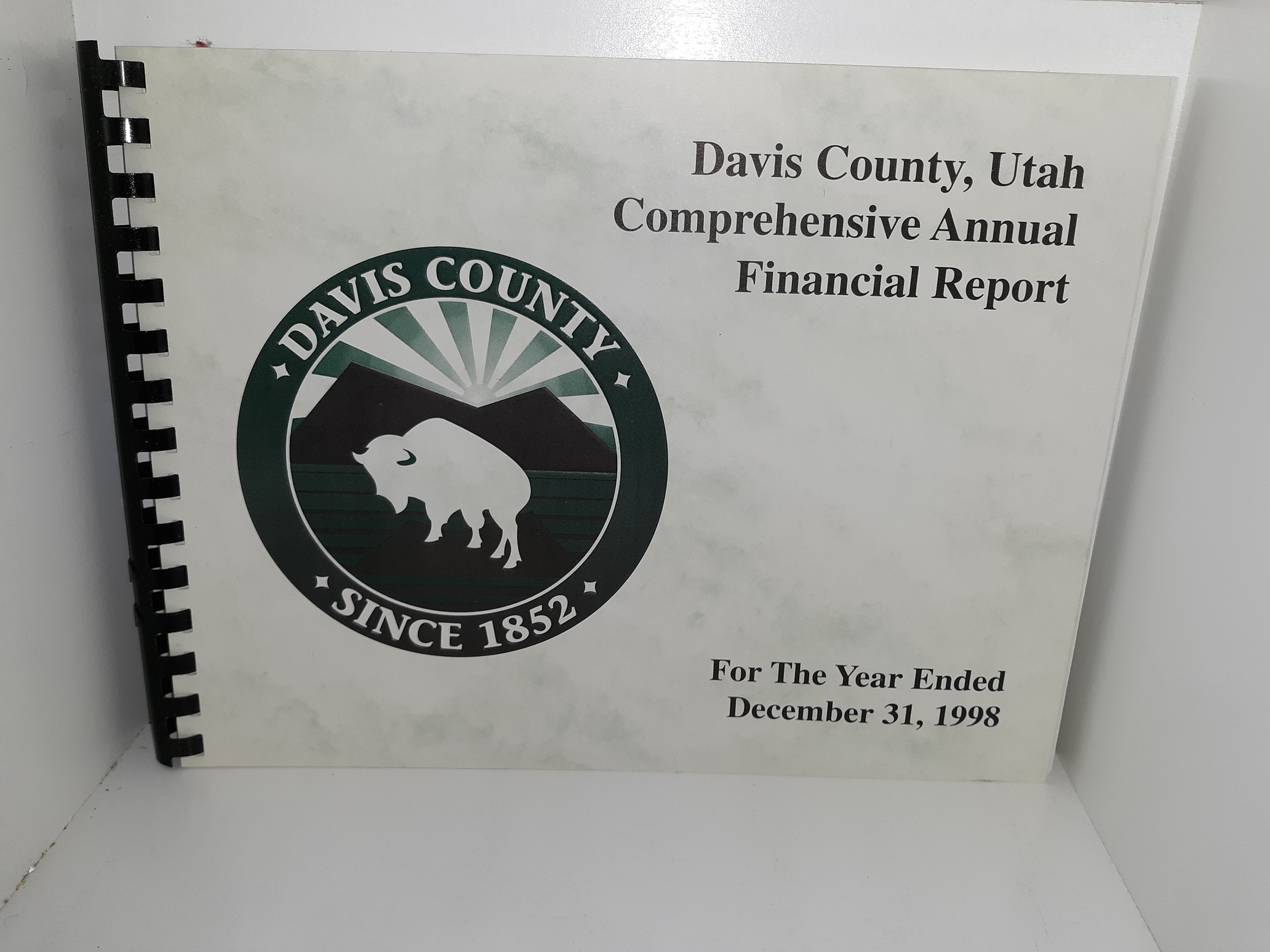 Set of 6 Comprehensive Annual Financial Reports for Davis County, Utah (See Details)