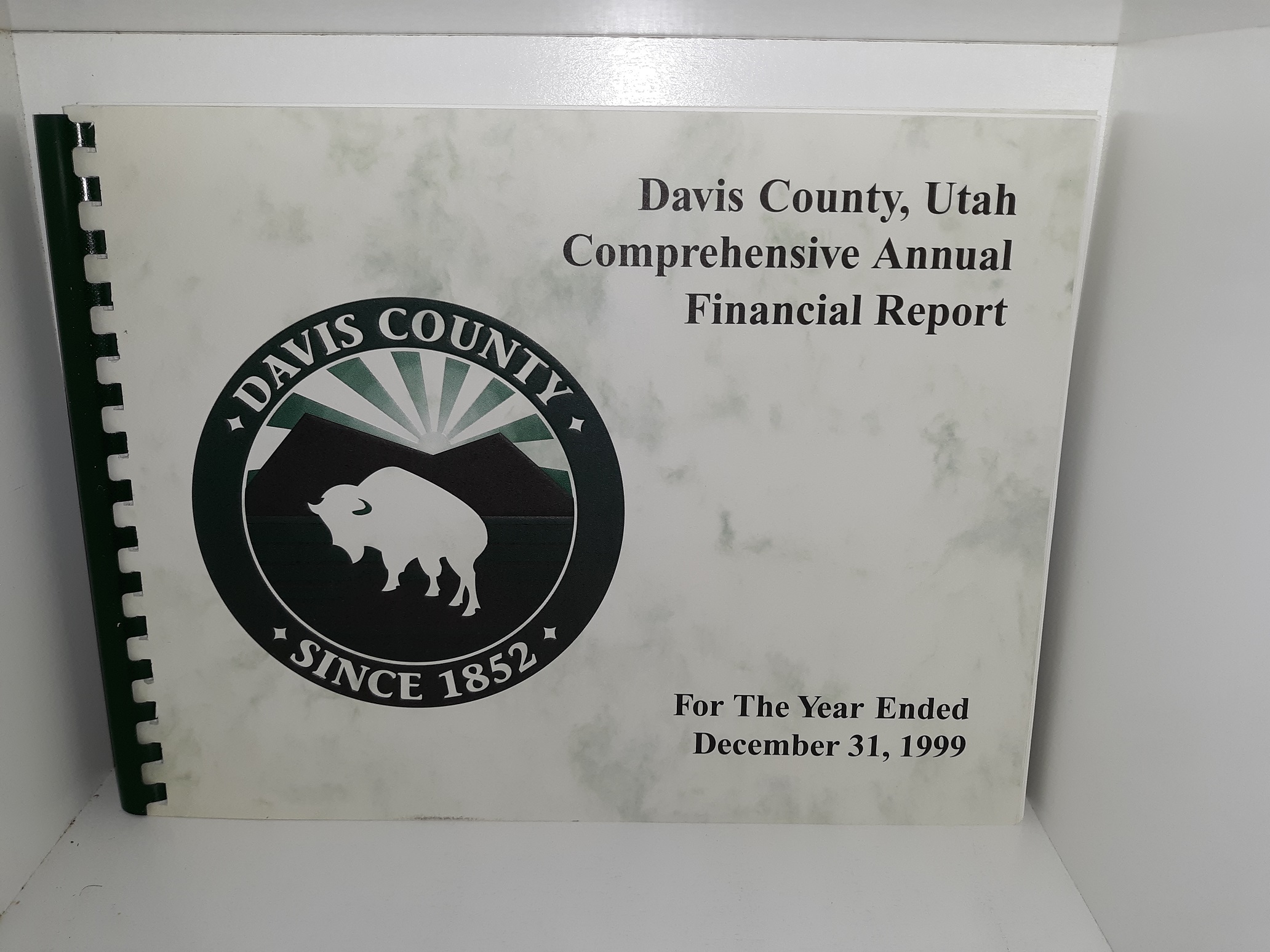 Set of 6 Comprehensive Annual Financial Reports for Davis County, Utah (See Details)