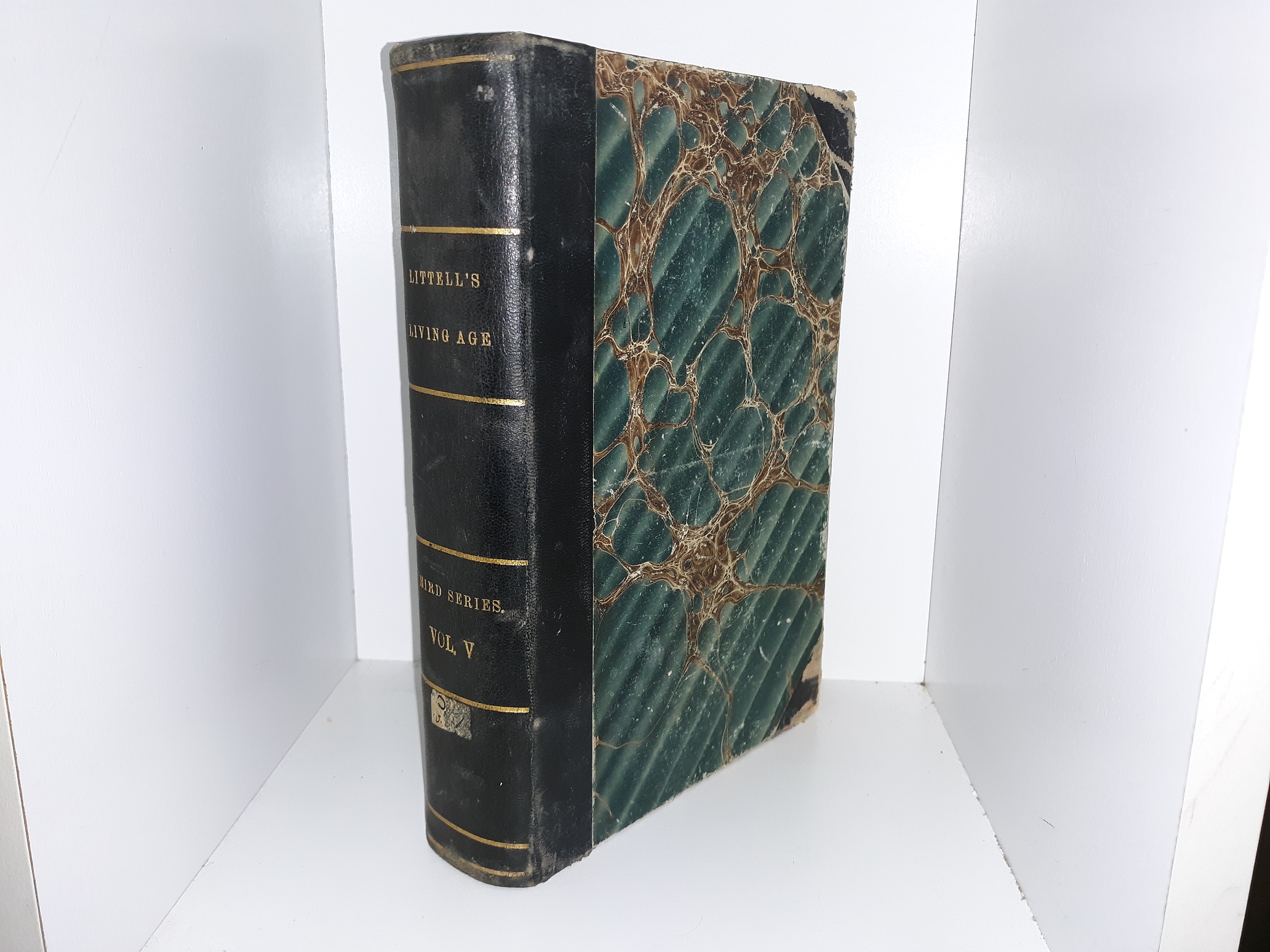 Littell’s Living Age: Third Series, Vol. 5 (April, May, June) (Ex-Library) (1859) ~ by Conducted by E. Littell