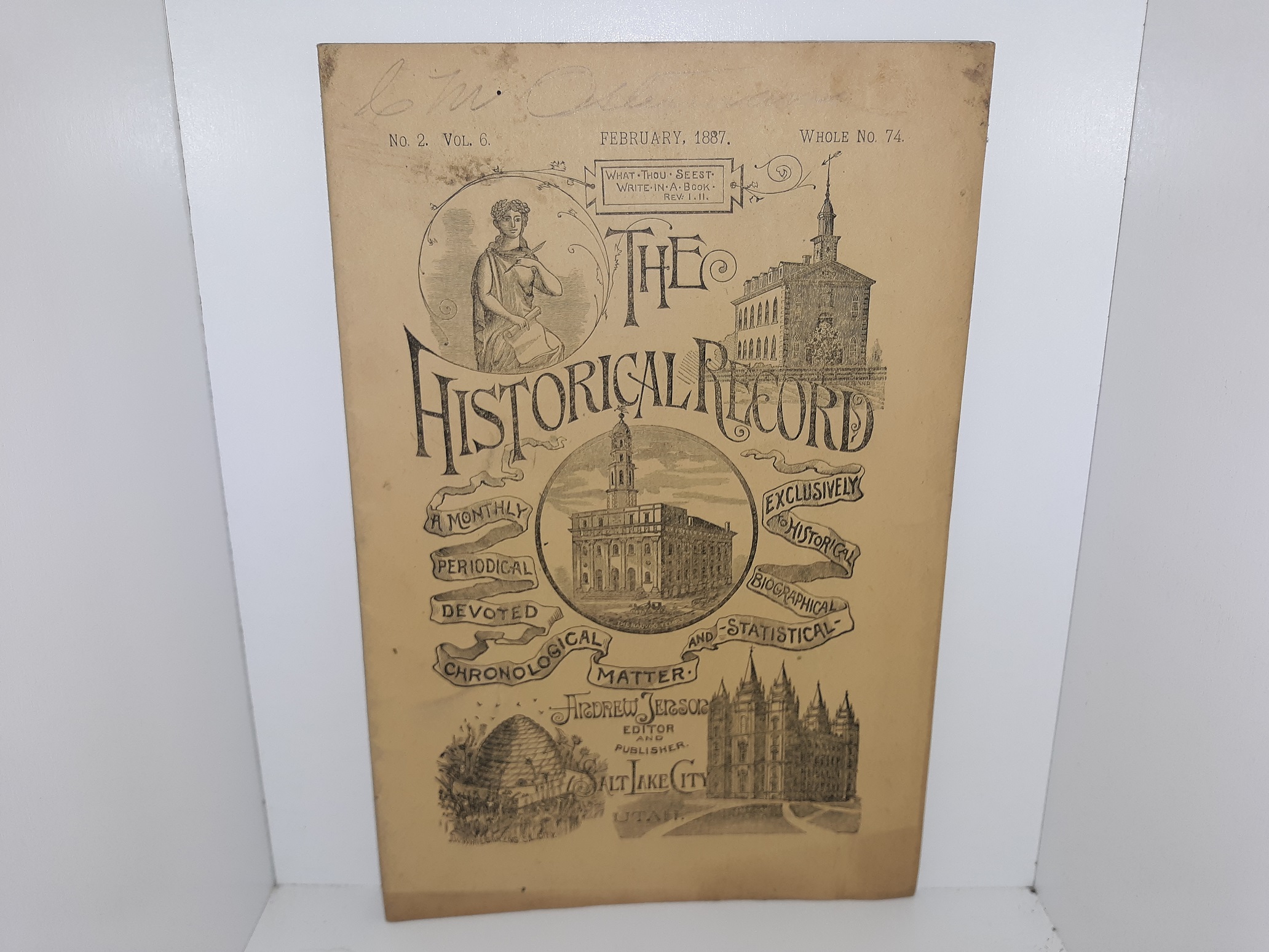 The Historical Record: Vol. 6, No. 2, February, 1887 (1887)