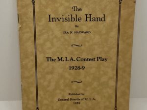 The Invisible Hand (1928) by Ira N. Hayward