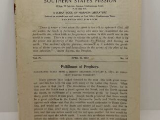 Elders' Journal - April 15, 1907 Vol. 4 No. 14