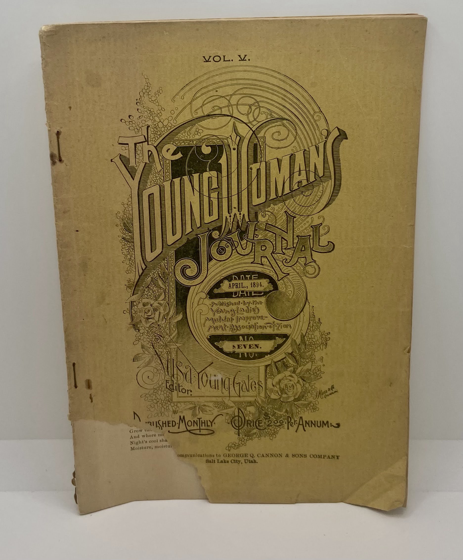 Young Woman’s Journal: April, 1894 Vol. 7