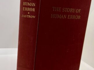 The Story Of Human Error (1936) Edited by: Joseph Jastrow