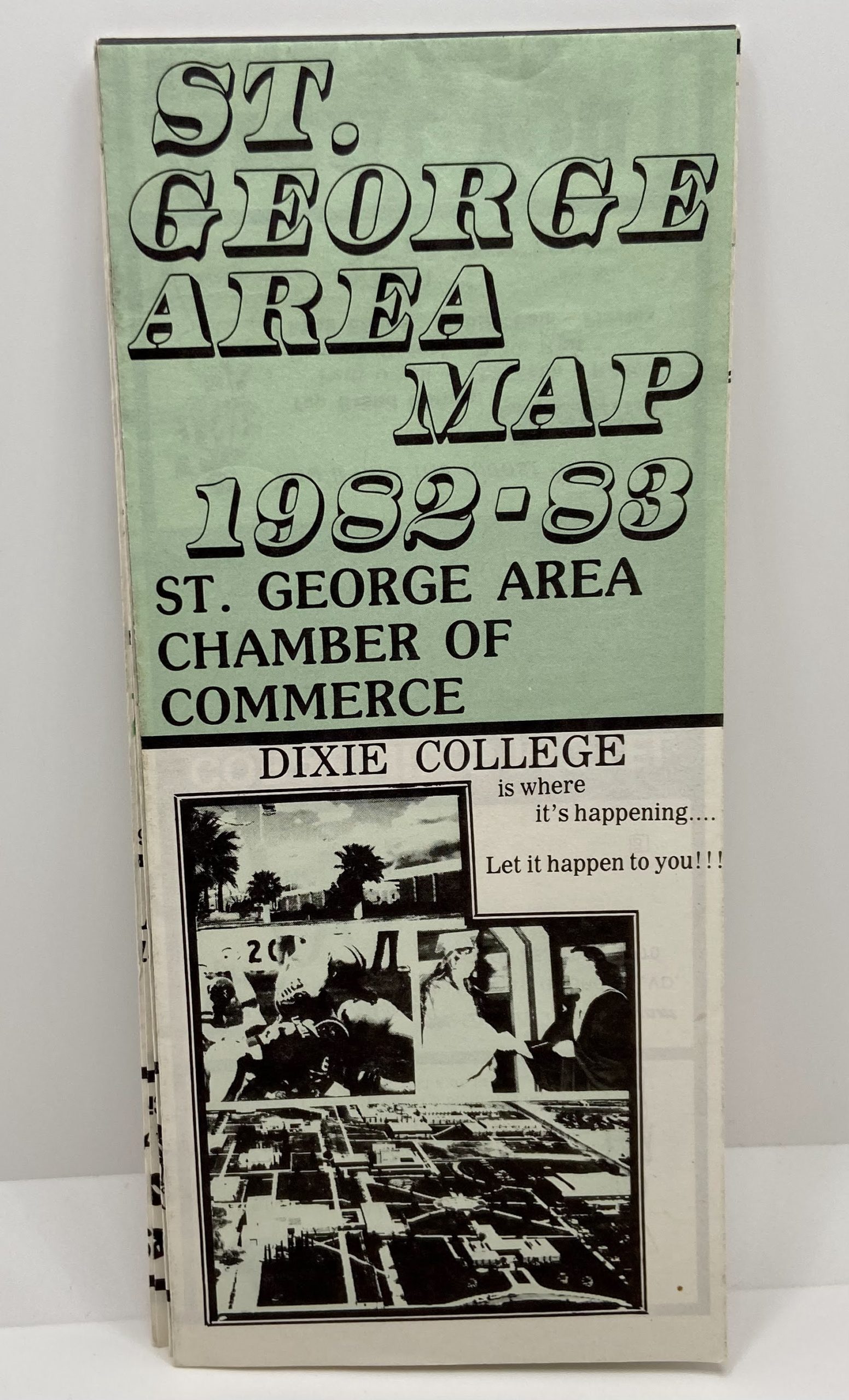 St. George Area Map 1982-1983