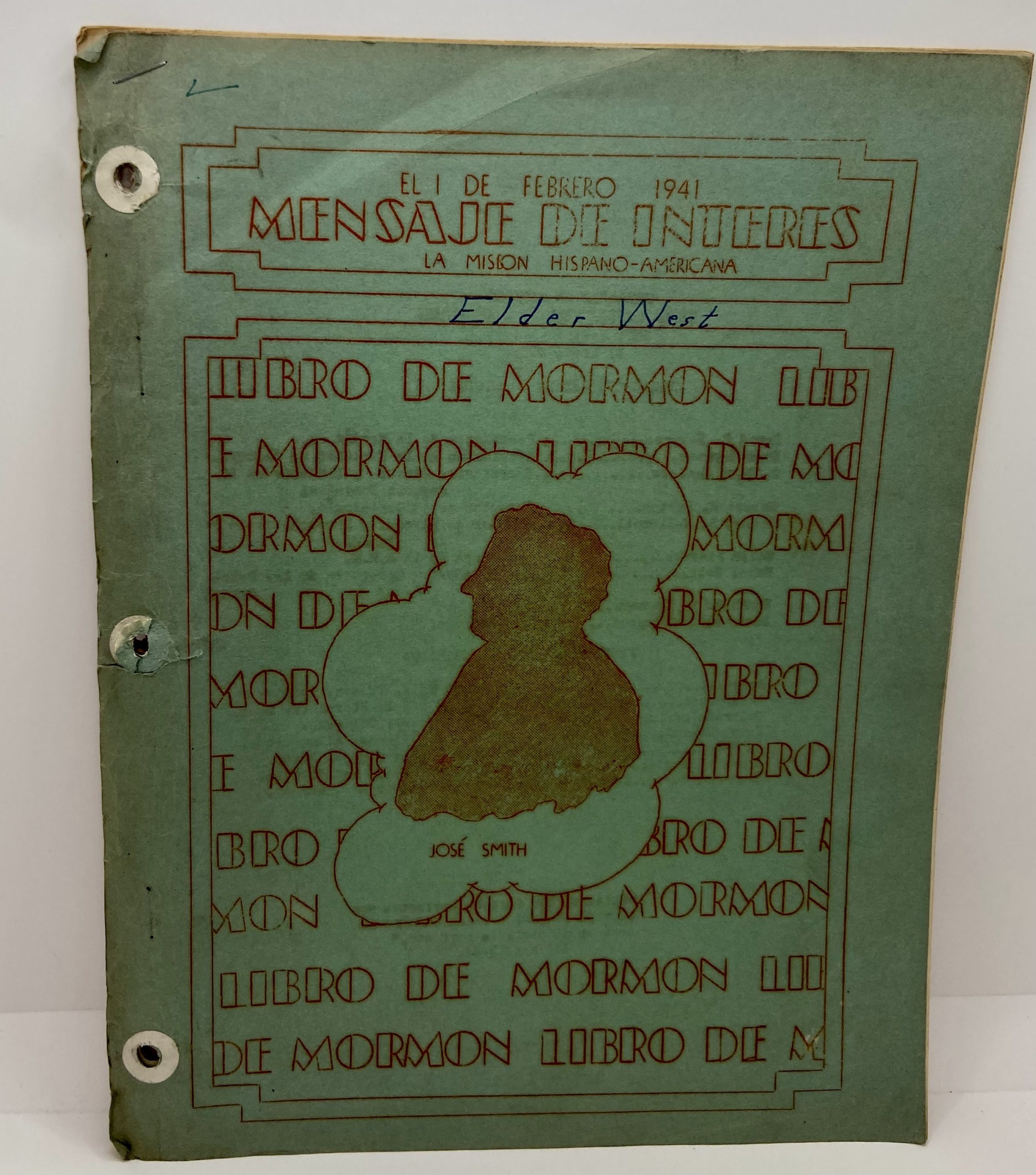 Mensajes de Interes de la Mision Hispano-Americana – 1941