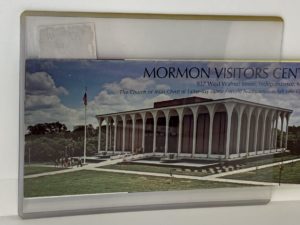 Mormon Visitors Center pamphlet- Independence, Missouri
